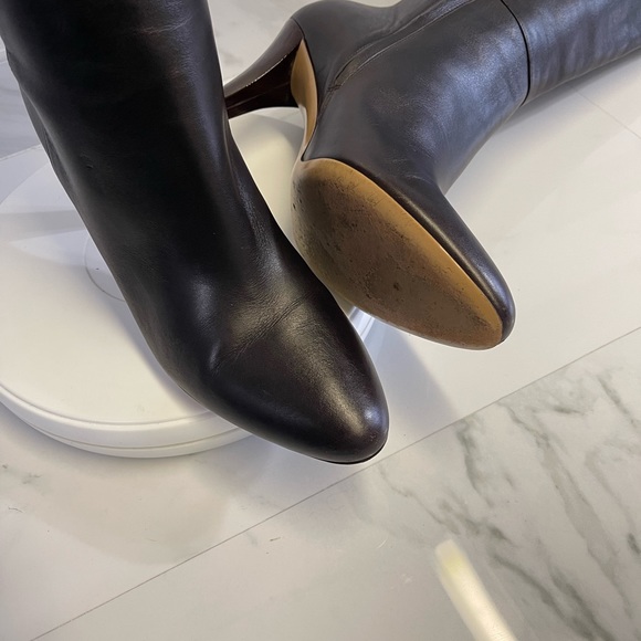 Authentic Gucci dark brown leather boots - Picture 5 of 9